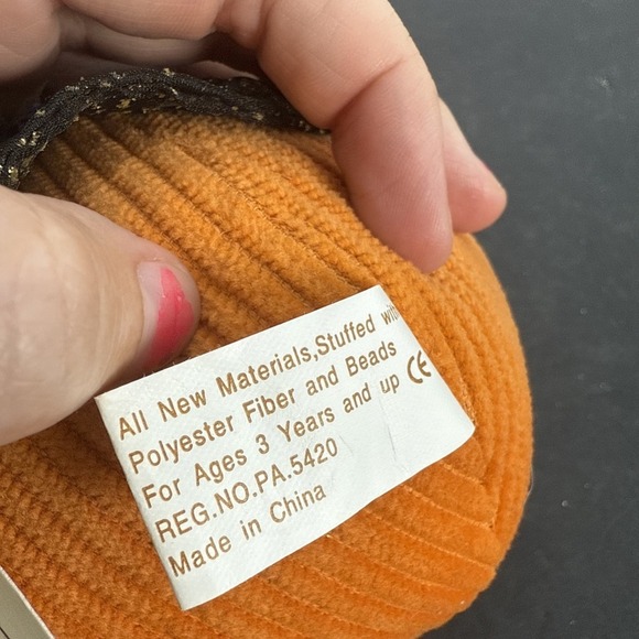 Halloweenies Plush Pumpkin Witch First & Main NOS with Tag Halloween CUTE - Picture 5 of 12